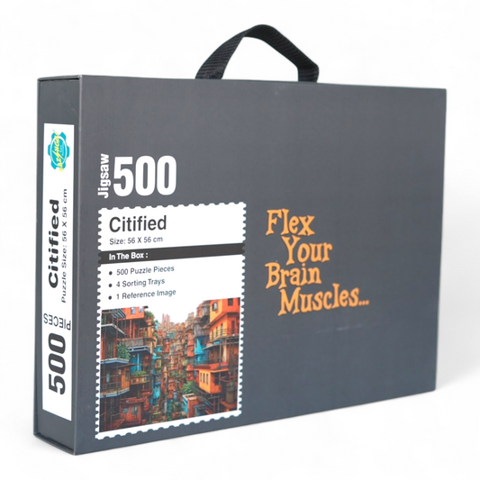 500 PIECES JIGSAW PUZZLE CITIFIED