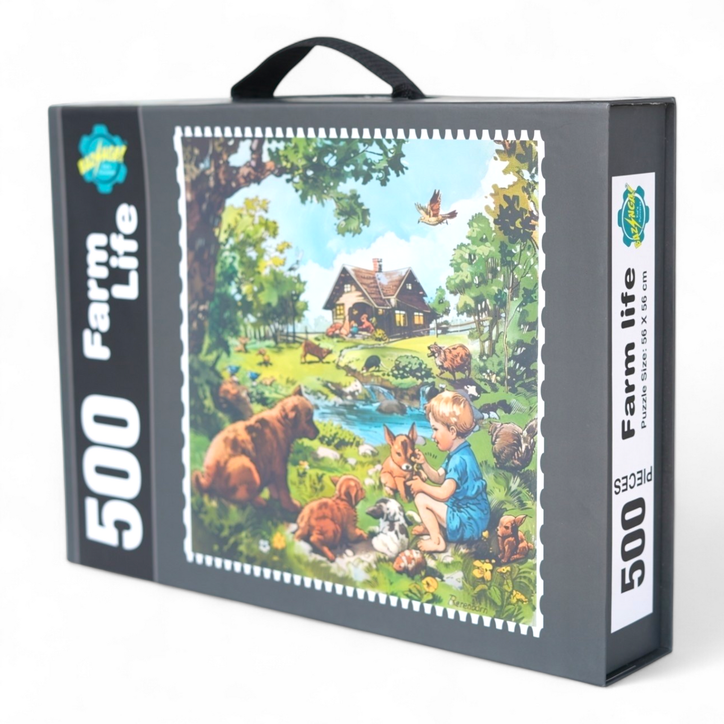 500 PIECES JIGSAW PUZZLE FARM LIFE
