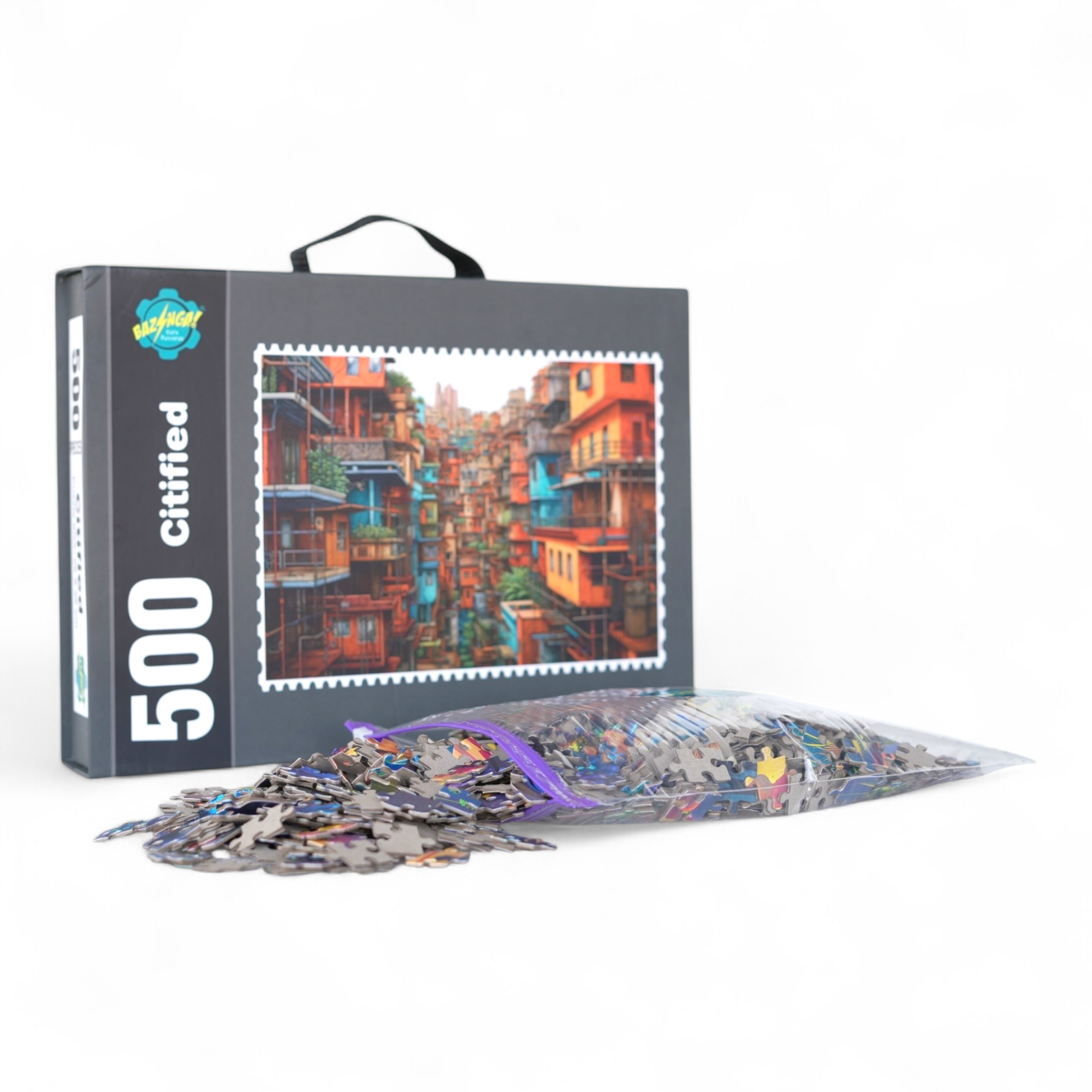 500 PIECES JIGSAW PUZZLE CITIFIED