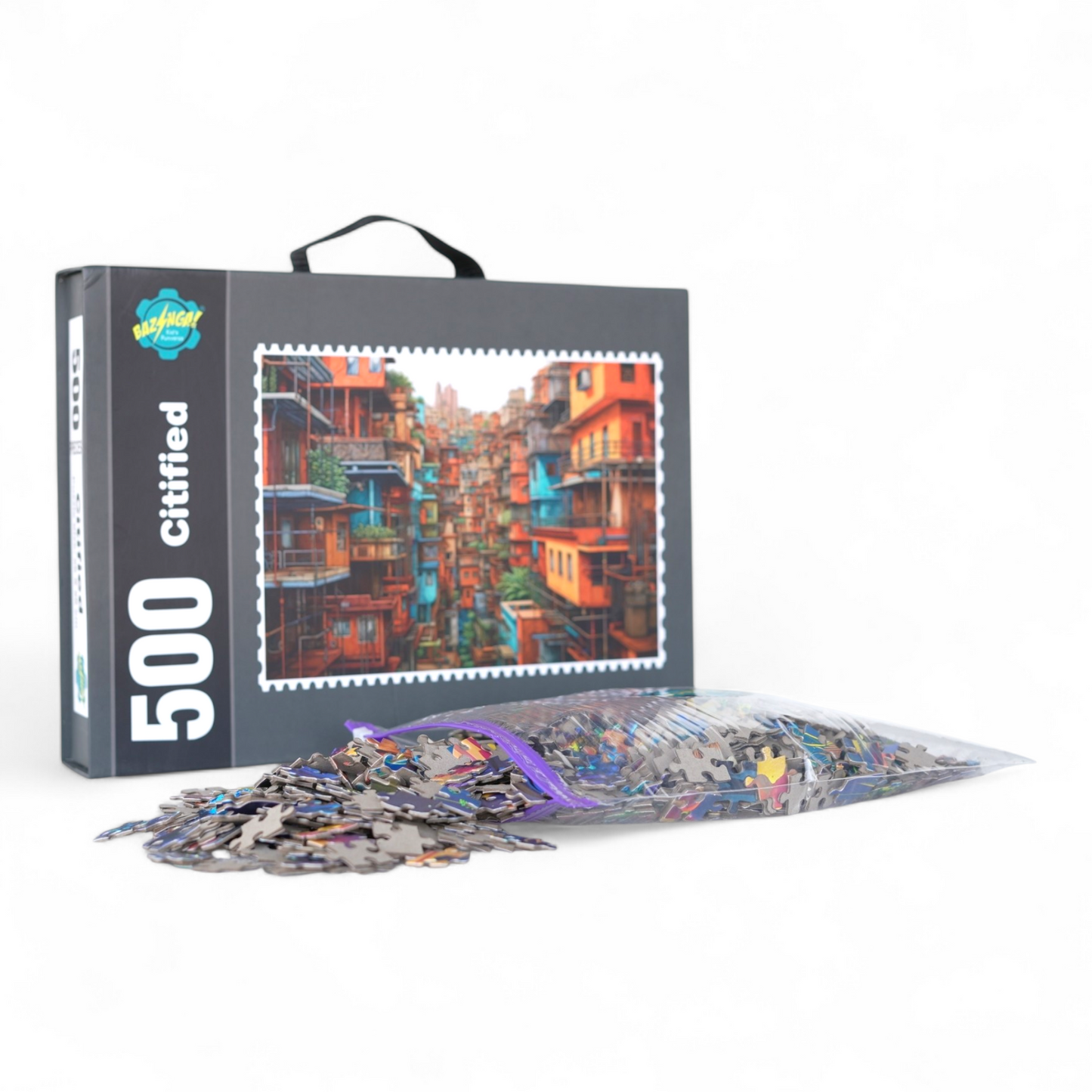 500 PIECES JIGSAW PUZZLE CITIFIED