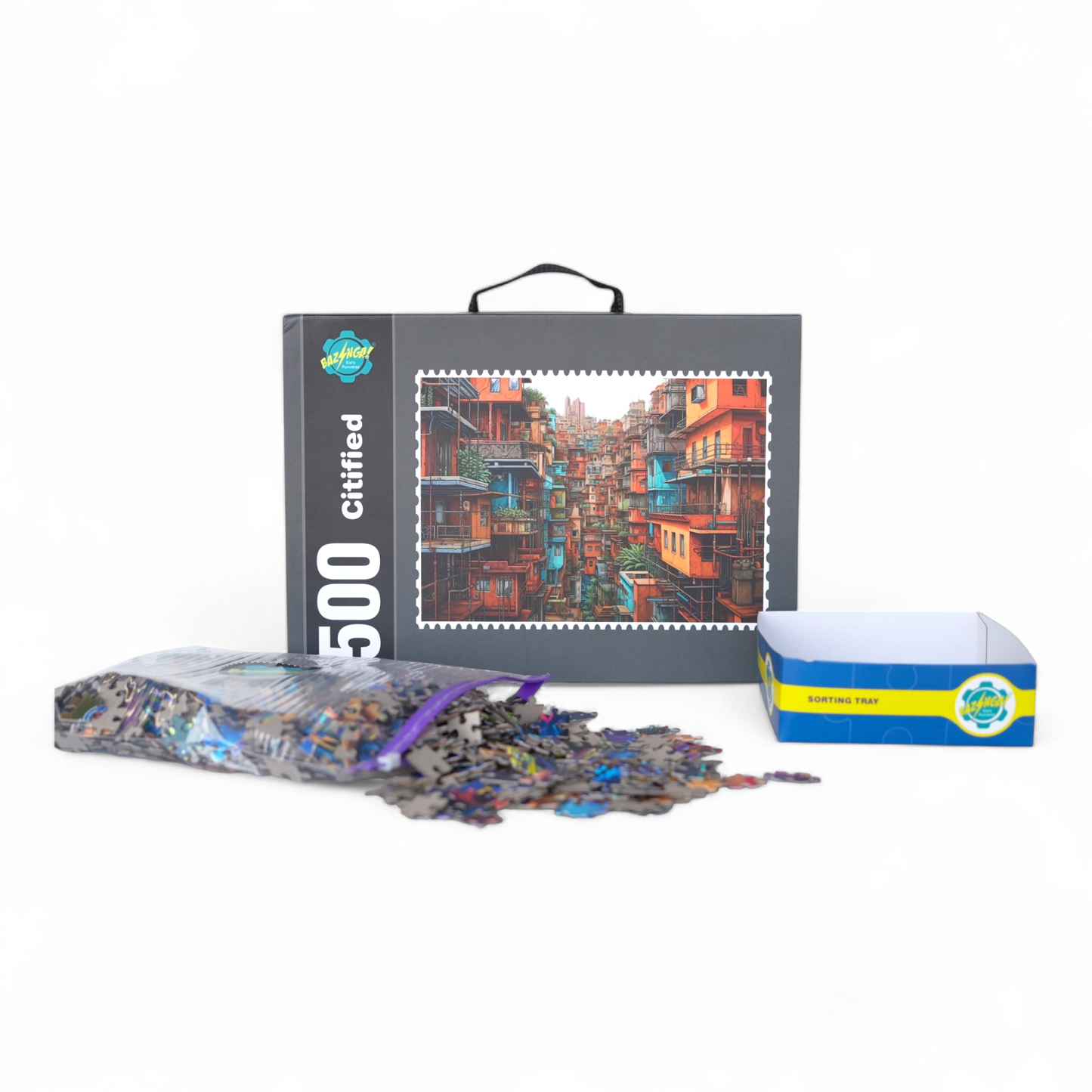 500 PIECES JIGSAW PUZZLE CITIFIED
