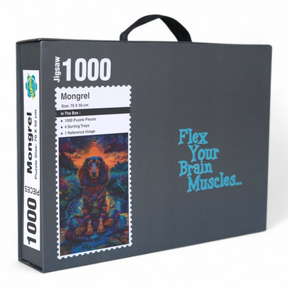 1000 PIECES JIGSAW PUZZLE MONGREL