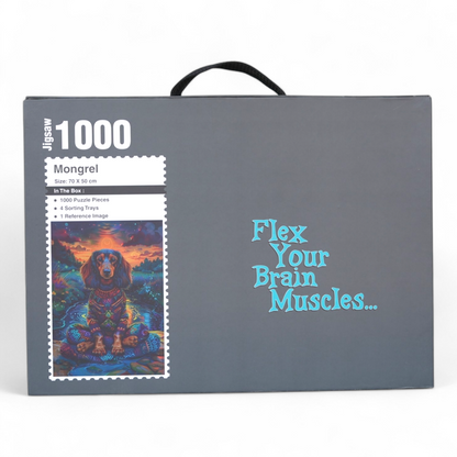 1000 PIECES JIGSAW PUZZLE MONGREL