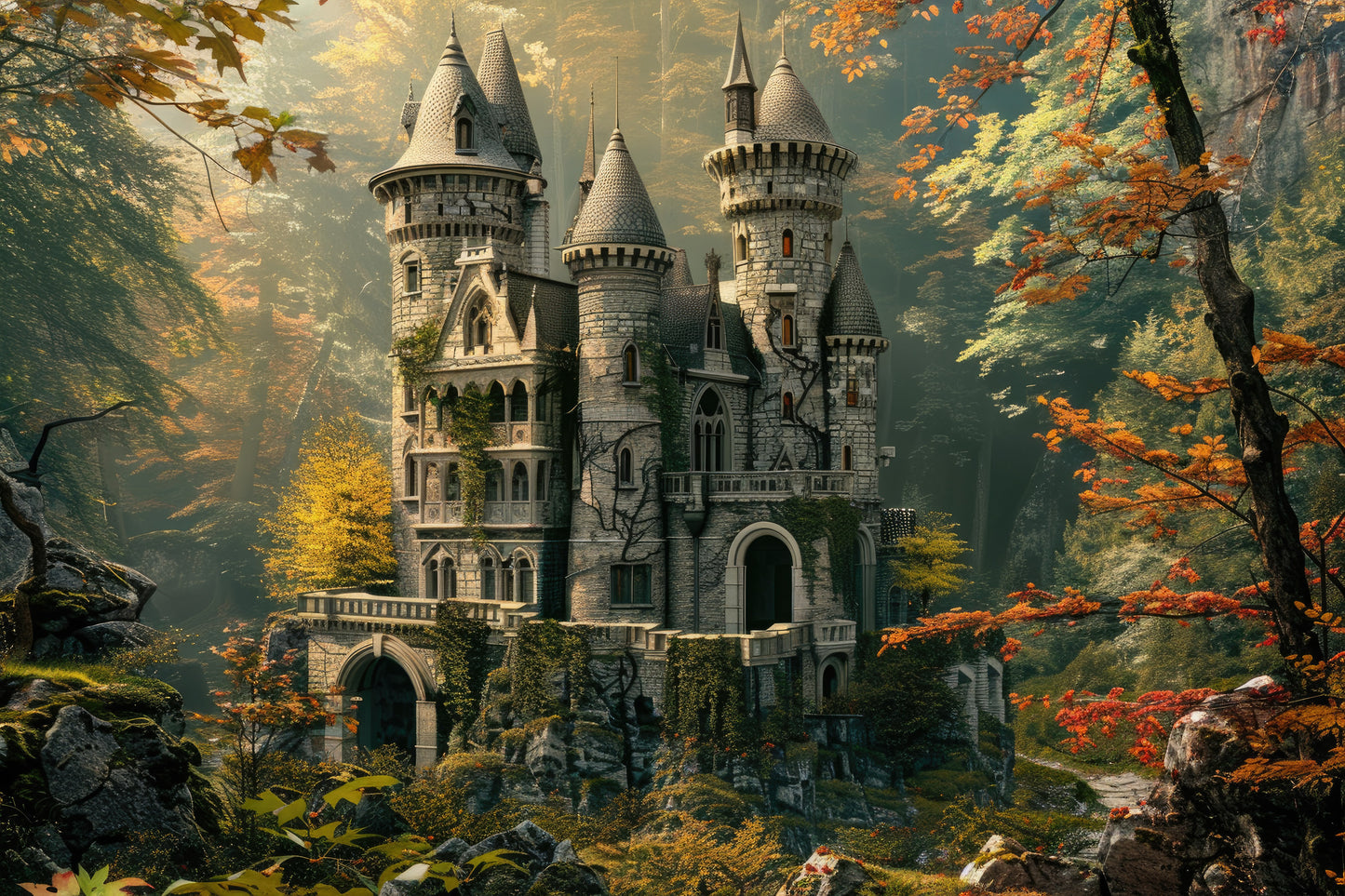 1000 PIECES JIGSAW PUZZLE FANTACY CASTLE